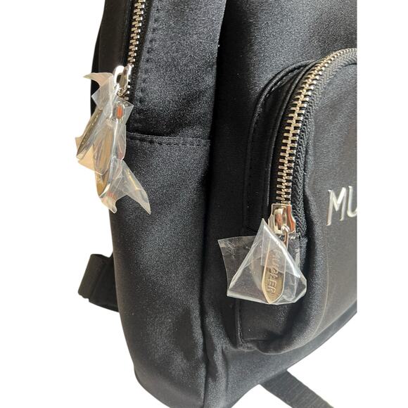 NWOT Mugler Parfums Black Neoprene Backpack – Gift With Purchase - Picture 3 of 10